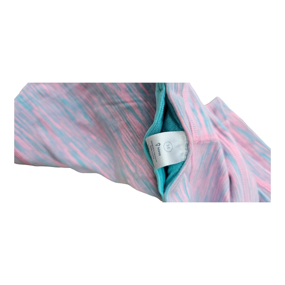 IVIVVA By Lululemon Girls Reversible Space Dye Rhythmic Boogie Shorts Sz 14 EUC - Picture 2 of 4